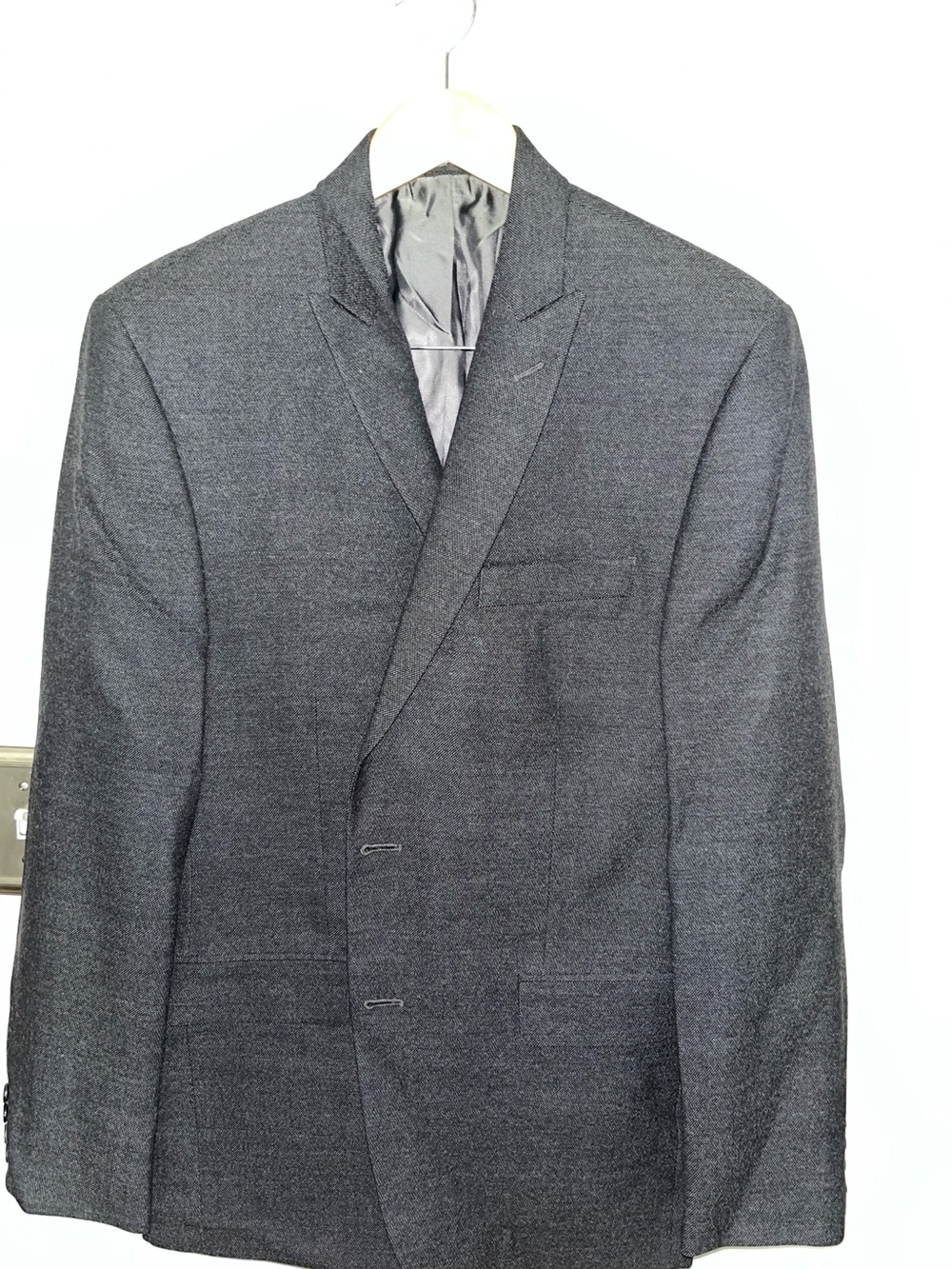 Calvin Klein Charcoal Gray Men's Sport Coat